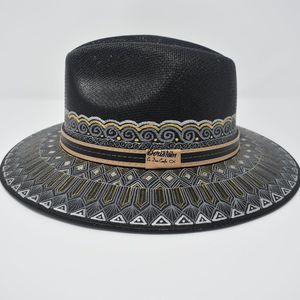 Hand-Painted Sombreros Mexican Sun Hats